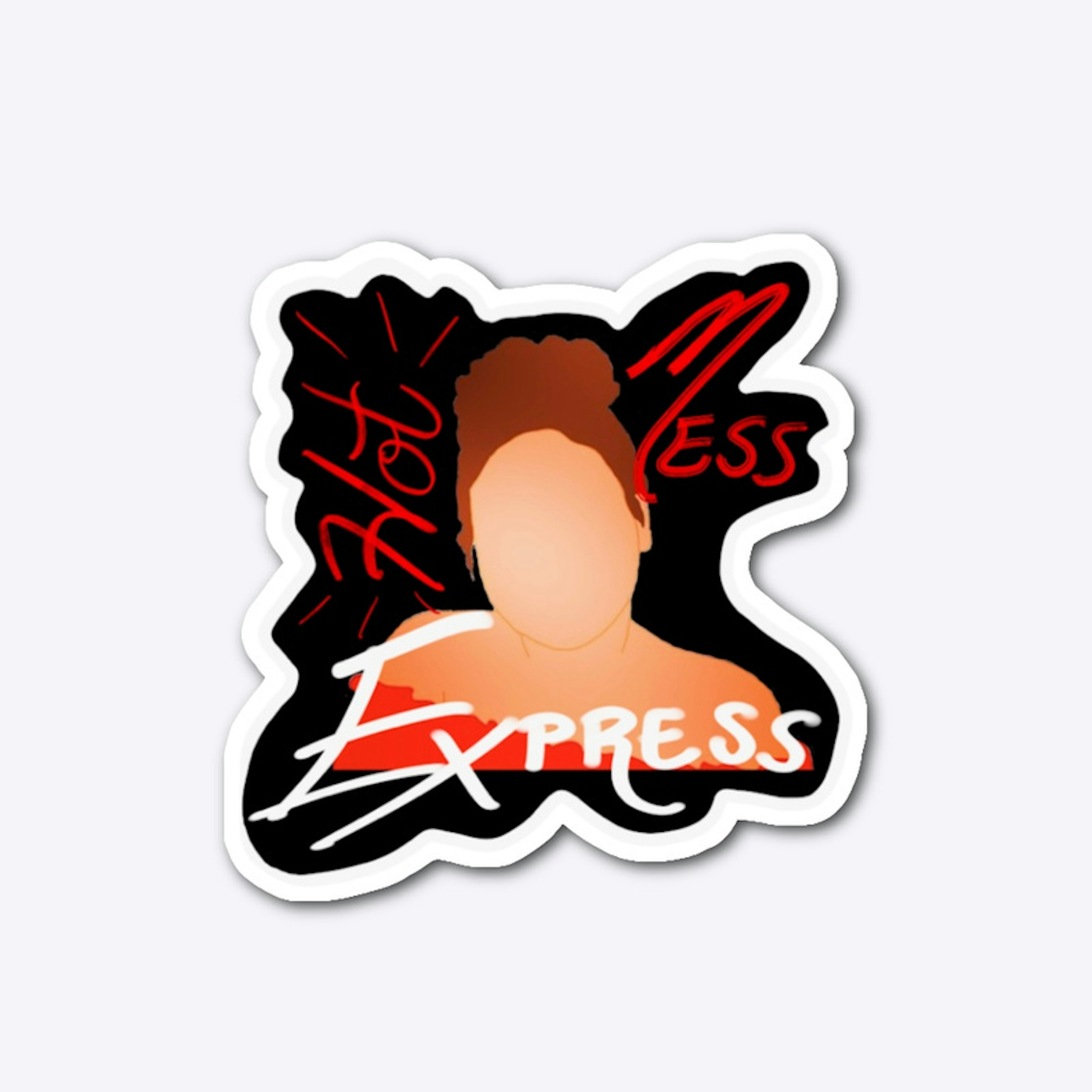 Hot Mess Express Sticker 